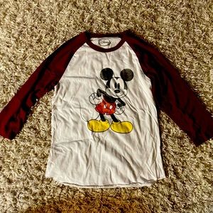 Disney Mickey Mouse Mid-Arm Length T